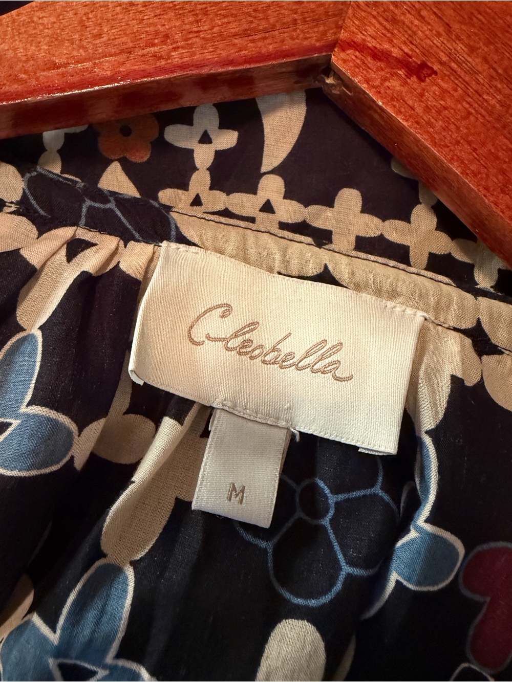 Cleobella Edith Blouse Top Size Medium - Picture 4 of 6